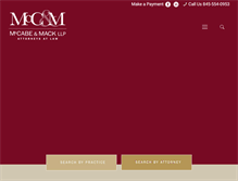 Tablet Screenshot of mccm.com